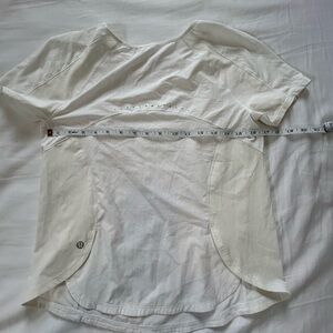 White Athletic T-Shirt